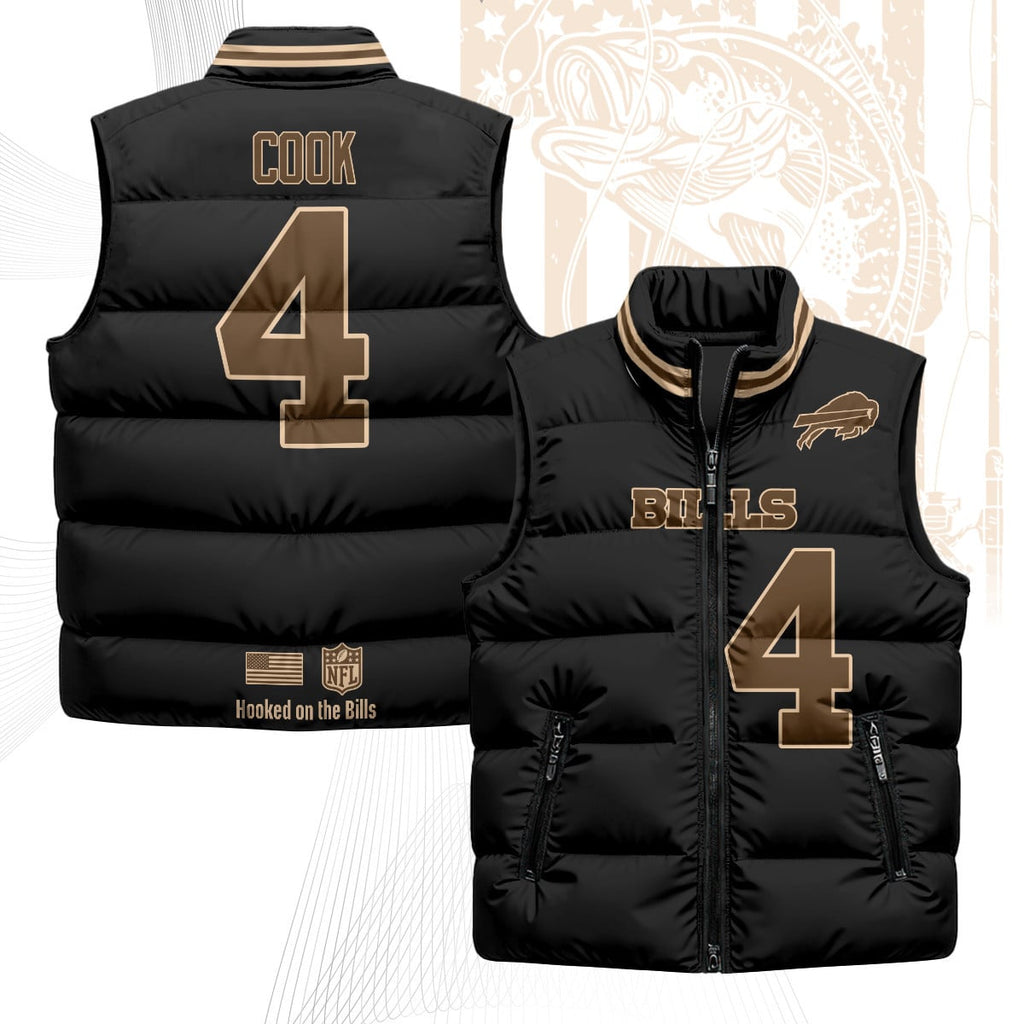 Buffalo Bills Fishing Unisex Puffer Vest