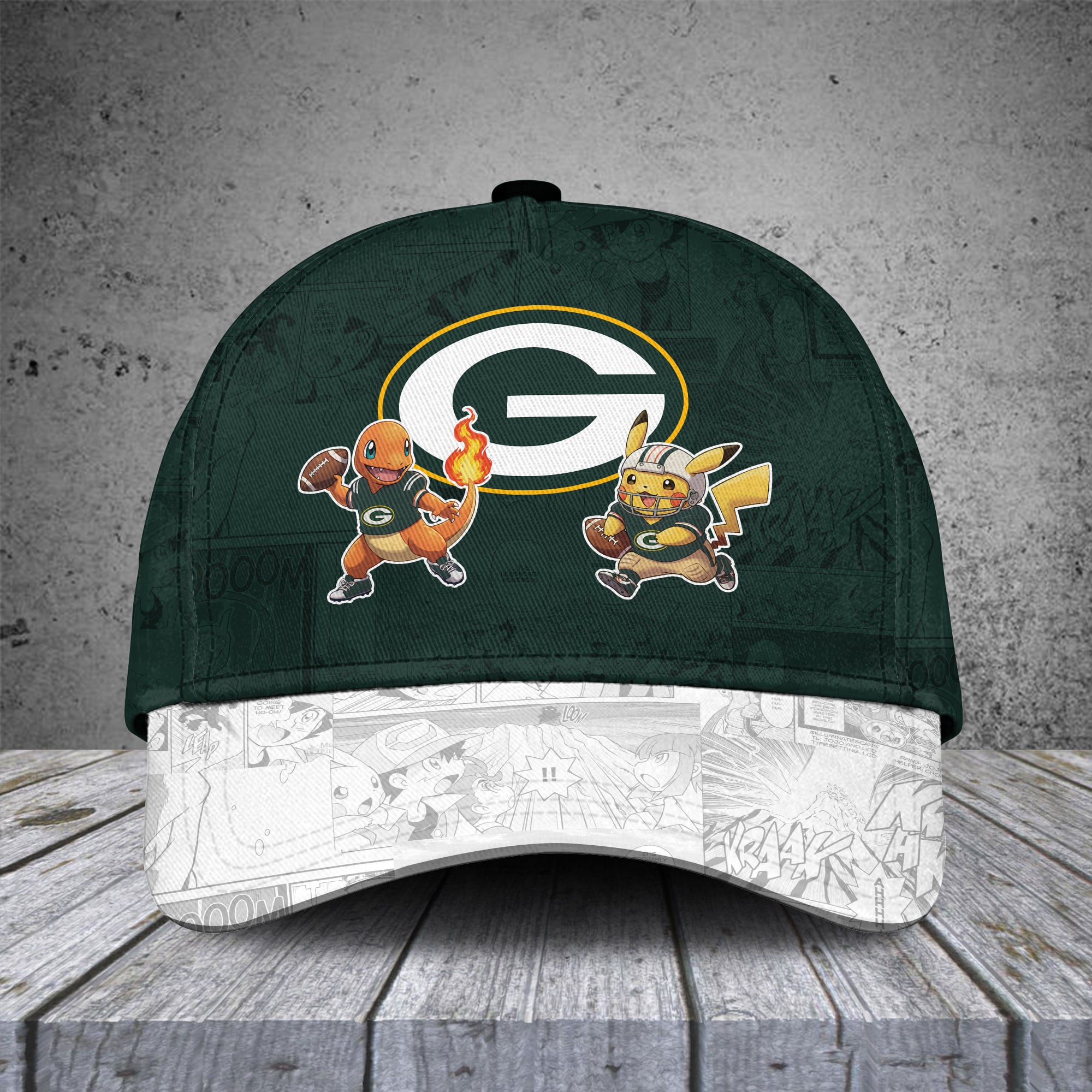.GB Packers Special Pokemon Limited Edition Hoodie