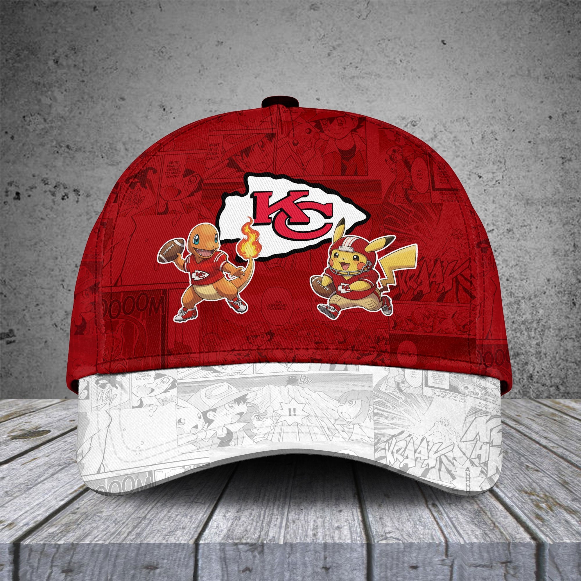 .KC Chiefs Special Pokemon Limited Edition Hoodie