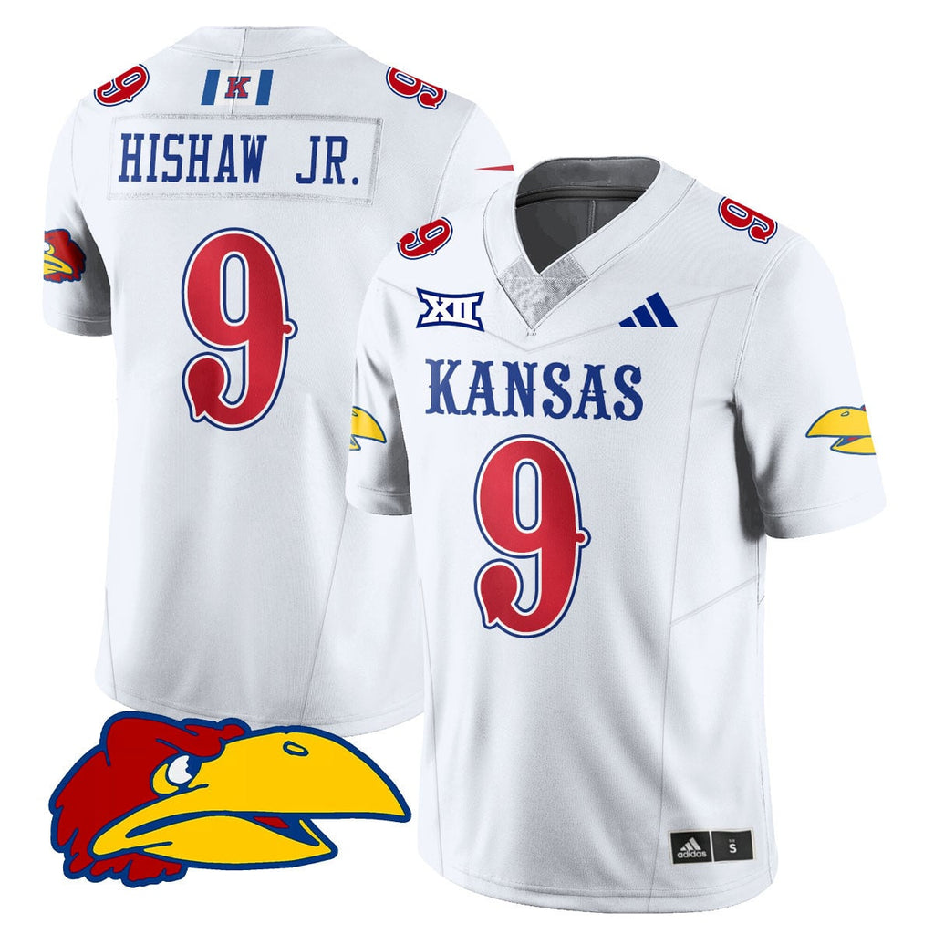 Women's Kansas Jayhawks Football 2025 Limited Jersey - All Stitched