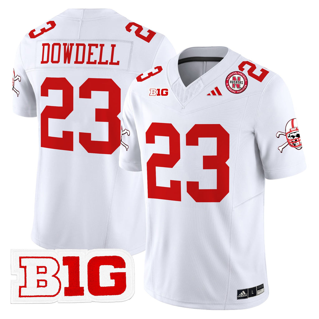 Men's Nebraska Cornhuskers 2024 Vapor Limited Jersey V2 - All Stitched